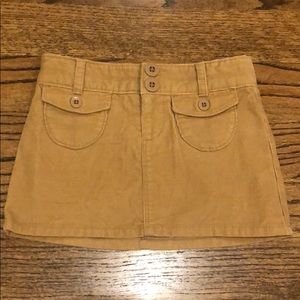 Girls corduroy skirt